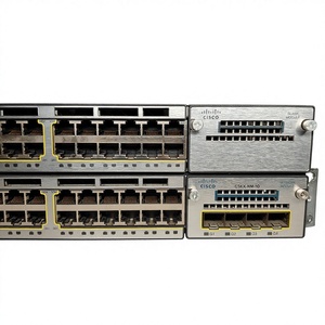 Commutateur d'alimentation POE+ 4 Gigabit optique 24/48 ports pour <span class=keywords><strong>C3750X</strong></span>-<span class=keywords><strong>24P</strong></span>/48P/48PF-<span class=keywords><strong>L</strong></span>/S/E - Product Image 3