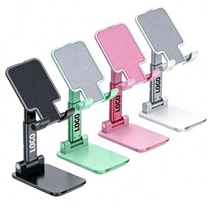 Wholesale Custom Promotional Logo Business Gift Foldable Retractable <b>Desktop</b> Mobile Phone Tablet Multifunctional Portable <b>Stand</b> - Product Image 1