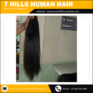 Cheveux vierges indiens Remy de haute qualité, extensions brutes en vrac avec double trame cousue à la machine - Product Image 3