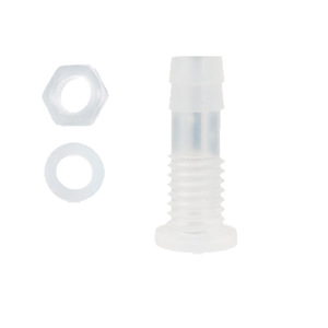 Plastic Metric Thread Insert 8-M10 With Nut And Washer For Metal <b>Fastening</b> - Product Image 1