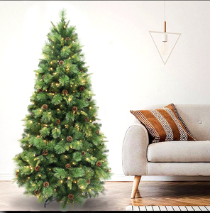 <span class=keywords><strong>Albero</strong></span> di natale di <span class=keywords><strong>pino</strong></span> vivido di alta qualità con 8 effetti luci a LED e Controller di <span class=keywords><strong>tipo</strong></span> in piedi - Product Image 5