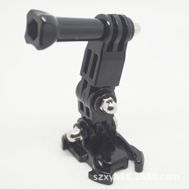 High Quality Three Way Adjustable Pivot Arm Tripod Mount With Base for Go-Pros Hero 6 5 4 3+/3/2