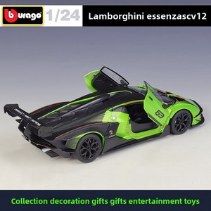BBUrago 1:24 <span class=keywords><strong>Lamborghini</strong></span> Essenza SCV12 Modellino Auto in Metallo Pressofuso con Porte Apribili per Collezionisti Regalo Vendita all'Ingrosso - Product Image 4