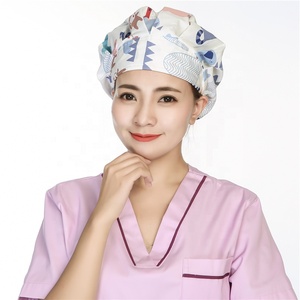 Cappello da Infermiere e Dottore 2021 per Uomo e Donna, Cappello da Laboratorio, Cappello in Puro Cotone per Ospedale, Clinica Dentale, <span class=keywords><strong>Pediatria</strong></span> - Product Image 4
