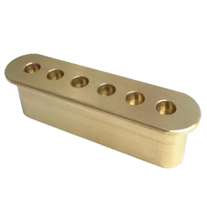 Brass CNC 6 String Ferrule Block