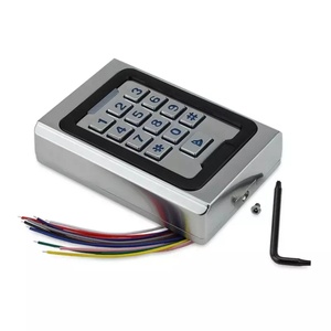 Contrôleur d'accès de porte autonome TIMMY Wiegand 26 étanche avec lecteur de carte RFID et clavier métallique - Product Image 1