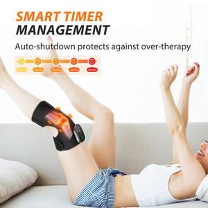 เครื่องอุ่นเข่าแบบชาร์จไฟได้ พร้อมแผ่นนวดเข่า ปิดอัตโนมัติ บรรเทาอาการปวดข้อ ใช้ได้ทั้งที่บ้านและระหว่างเดินทาง - Product Image 2