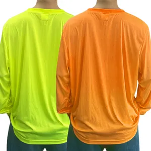 Clothing High Visilibility Custom Bright Reflective Hoodie Clothing Longe Sleeve Shirt