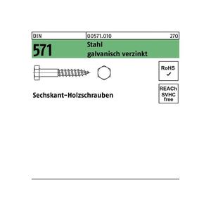 Tornillo carpintería DIN 571 XMM - Product Image 1