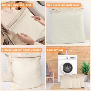 Custom Large Durable Organic Cotton <b>Mesh</b> <b>Laundry</b> <b>Bags</b> with Sturdy Zippers and Breathable <b>Mesh</b> are Delicate <b>Laundry</b> <b>Bags</b> - Product Image 6
