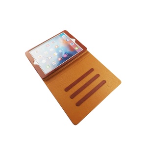 Étui folio d'affaires en cuir PU pour <span class=keywords><strong>iPad</strong></span> 5/6/Air 2/Pro <span class=keywords><strong>9</strong></span>.<span class=keywords><strong>7</strong></span> grande poche et porte-crayon pour tablettes et étuis - Product Image 4