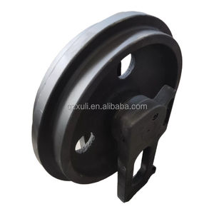 B27 Minigraafmachine Voorste Loopwiel <span class=keywords><strong>Idler</strong></span> Assy Graafmachine Vervanging Voor Machinebouw Onderdelen - Product Image 1