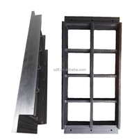 Composants d'usinage en plastique nylon UHMW usinage CNC en plastique tournant la partie coulissante pièces de glissière de tube de rail de guidage linéaire