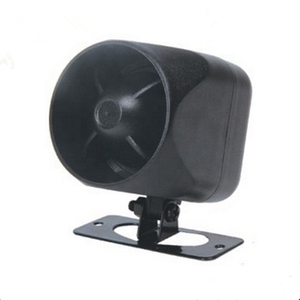 ลำโพงไซเรนสัญญาณเตือนภัยอิเล็กทรอนิกส์ใช้แบตเตอรี่สำรองสีดำ15W - Product Image 2