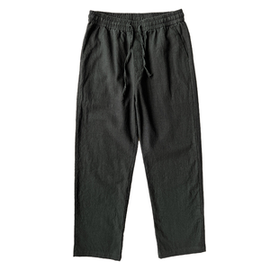 <span class=keywords><strong>Pantaloni</strong></span> Casual da <span class=keywords><strong>uomo</strong></span> 2025 estate <span class=keywords><strong>pantaloni</strong></span> lunghi larghi leggeri <span class=keywords><strong>pantaloni</strong></span> dritti a vita media in lino di <span class=keywords><strong>cotone</strong></span> - Product Image 3