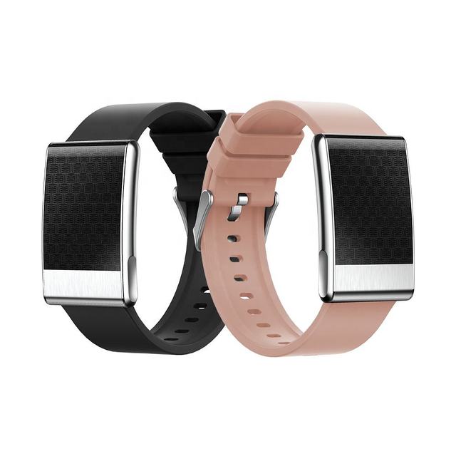 E900 No Screen Smart Bracelet with ECG PPG SpO2 HRV Temperature Monitoring and 120+ Sport Modes for Active Lifestyles