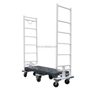 RH-WTU-1288 1288*430*1550Mm 400Kg Smalle Gangpad Duwkar Supermarkt Zeswielaanvulling U Boot Logistieke <span class=keywords><strong>Trolley</strong></span> - Product Image 1