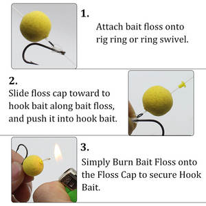 Fil à appâts pour la pêche à la <span class=keywords><strong>carpe</strong></span>, montage Hair <span class=keywords><strong>Chod</strong></span>, montage Ronnie, pop-up, boilies stop - Product Image 4