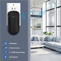 Sonnette de porte auto-alimentée Source de carillon Porte électrique sans fil OEM Smart Home Sonnette sans fil Sécurité pour la maison