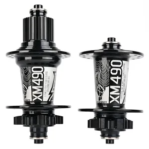 Koozer hubs de freio a disco, 490 12s mountain bike 4 rolamentos 28/32/36 ms xd