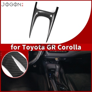 Cubierta Superior del Panel de la Consola Central de Fibra de Carbono Real para Palanca de Cambios MT, para <span class=keywords><strong>GR</strong></span> <span class=keywords><strong>Corolla</strong></span> GZEA14 2023 2024 2025 2026, Accesorios Interiores - Product Image 2