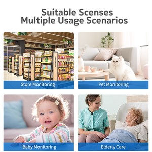 WiFi Network Camera 1080P Indoor Infrared Night Vision <b>Memory</b> <b>Card</b> Storage Voice Intercom Surveillance Camera - Product Image 3