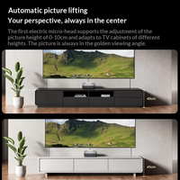 Projecteur laser intelligent 4K JMGO O3 Pro |   Projecteur de cinéma maison et de jeux à ultra courte focale, 4 Go + 64 Go, Android 9.0, Wi-Fi
