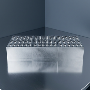 Custom Precision CNC Machined Aluminum Multi Hole <b>Mounting</b> Fixture <b>Block</b> Plate OEM ODM Wholesale Supplier Made in Vietnam - Product Image 1