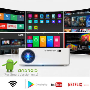 BYINTEK K20 6000Lumens 1920*1080P Máy Chiếu Video Tại Nhà LED Cho Rạp Chiếu Phim 3D 4K Thông Minh (Thêm 40USD Cho Android) - Product Image 5