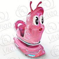 Machine de jeu d'arcade Larva Kiddie Ride, machine de jeu pour enfants à monnayeur avec visuels colorés, à vendre