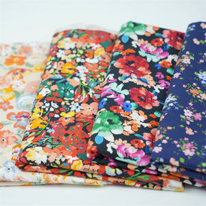 Китайская Роскошная цифровая печать с индивидуальным принтом, дизайн liberty london, хлопчатобумажная ткань для платья - Product Image 5