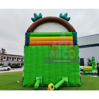 Nouvelle Conception Toboggan Gonflable Commercial en PVC Thème Panda, Vente Directe Usine, pour Enfants et Adultes, Personnalisable pour Location de Fêtes en Extérieur