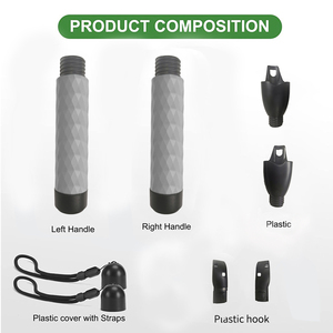 Nuevo Diseño de Empuñadura Extendida para <span class=keywords><strong>VR</strong></span> para Oculus Quest 2, Accesorios para Jugar <span class=keywords><strong>Beat</strong></span> Saber, Golf, Tenis y Otras Experiencias de Juego - Product Image 6