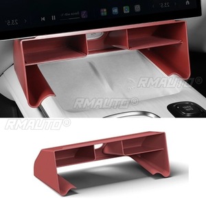 Boîte de rangement sous l'écran central pour Xiaomi Su7 - Accessoires de rangement pour voiture - Kit de carrosserie - Pièce extérieure - Product Image 4