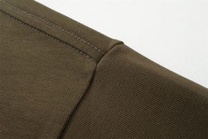 Camiseta de manga larga de algodón pesado de alta calidad con hombros caídos lavados con ácido Vintage personalizada de gran tamaño para hombres - Product Image 6