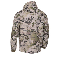 Veste uniforme tactique à capuche doublée en polaire imperméable pour la pêche en camouflage pour la chasse en plein air pour hommes personnalisée OEM