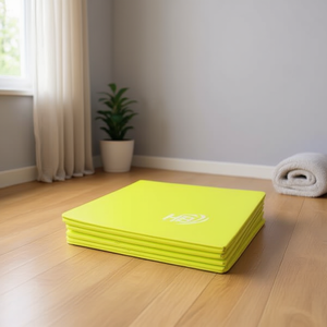 Tapete de Yoga Plegable de PVC de 173*61*4mm, Producto Portátil y Duradero para la Práctica de Yoga - Product Image 2