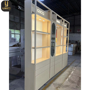 Marco óptico de madera personalizado Muebles Marca de lujo Tienda Gafas de sol Escaparate de exhibición de pared - Product Image 1