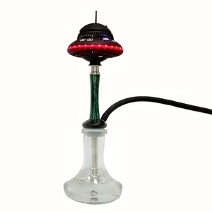 Factory Wholesale Shisha <b>Hookah</b> Large Size 2 Pipe <b>Hookah</b> Set Electric Shisha for Car Travel - Product Image 6