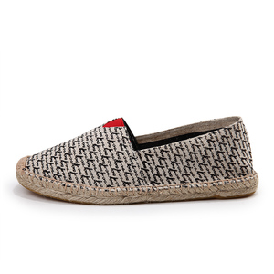 Chaussures en toile avec logo personnalisé à prix réduit pour l'Afrique Baskets en toile de jute de marche paresseux Semelle en caoutchouc <span class=keywords><strong>Espadrilles</strong></span> décontractées pour femmes et hommes - Product Image 6
