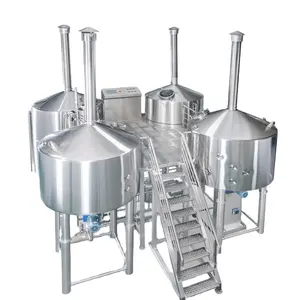 Ull-set de cervecería comercial, equipo de elaboración de cerveza, 1000l 1500l 1800l 2000l 3000l 5000l litro