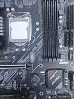 Motherboard B460M LGA1200 dengan M.2 NVME dan 4 * DDR4 RAM Mendukung Prosesor Generasi ke-10 Motherboard Gaming Desktop