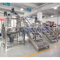 Équipement de production de détergent Gtop 500L, homogénéisateur, réservoir de mélange pour shampoing, gel douche, machine à fabriquer du savon liquide pour le bain