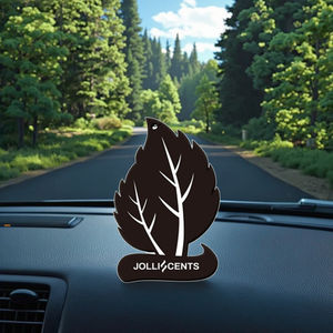 معطر هواء فاخر من الورق القطني لسيارة ماركة Promos و في مقابل العلامة التجارية بشعار مخصص - Product Image 2