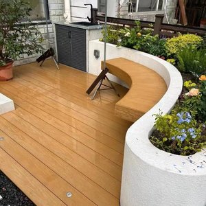 Suelo Cuadrado Moderno de Aleación de Aluminio para Terraza Exterior, Fácil de Instalar, Antideslizante, Libre de Cuidado, para Exteriores - Product Image 4