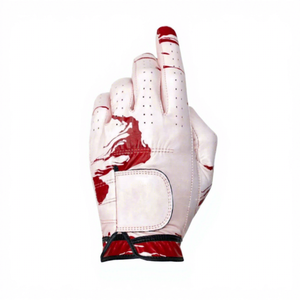 Gants de golf professionnels en cuir véritable imperméables de qualité supérieure avec logo personnalisé pour hommes, protection des mains, sport, extérieur, boucle - Product Image 6