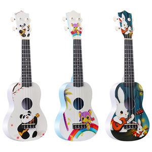 Jingying 2026 Ingrosso di fabbrica Ukulele a quattro corde da 21 pollici con design a cartone animato, Strumenti a corda - Product Image 1