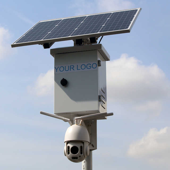 Rotating Surveillance Cameras - Intelligent & Solar Power