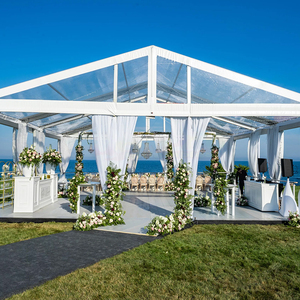 Transparent Clear Party <b>Tent</b> Glass Wall Atrium Design Carpas Para Eventos Luxury Modern Wedding <b>Tent</b> For High End Events - Product Image 1