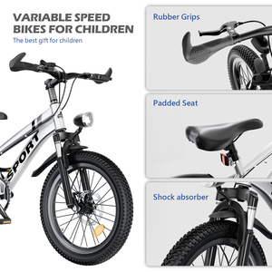 24 Inch <b>Kids</b> Mountain <b>Bike</b> for Boys Girls Ages 7 to 12 - Product Image 6